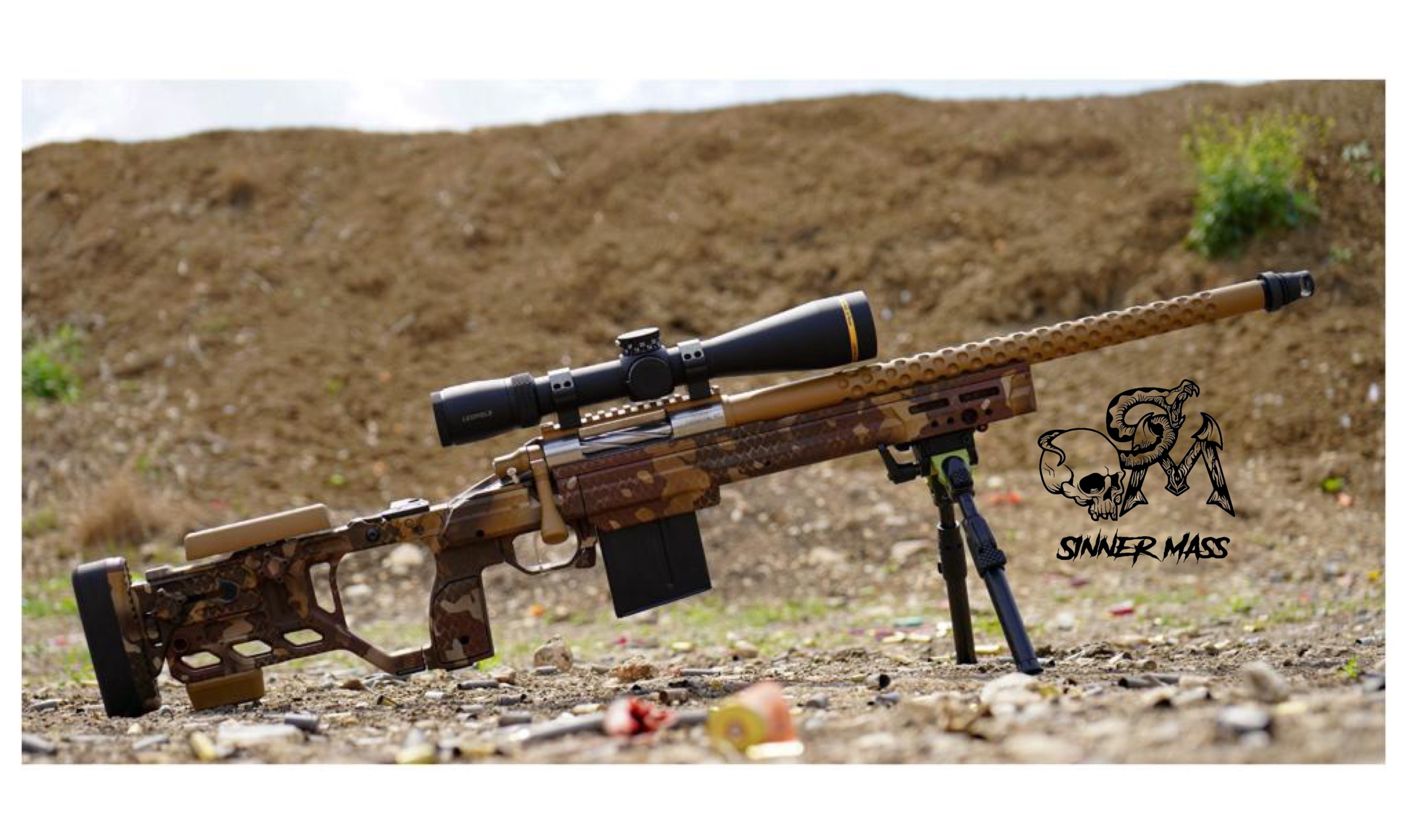 Custom 6.5 Creedmoor Rifle Build with Snake Skin Cerakote | Cerakote