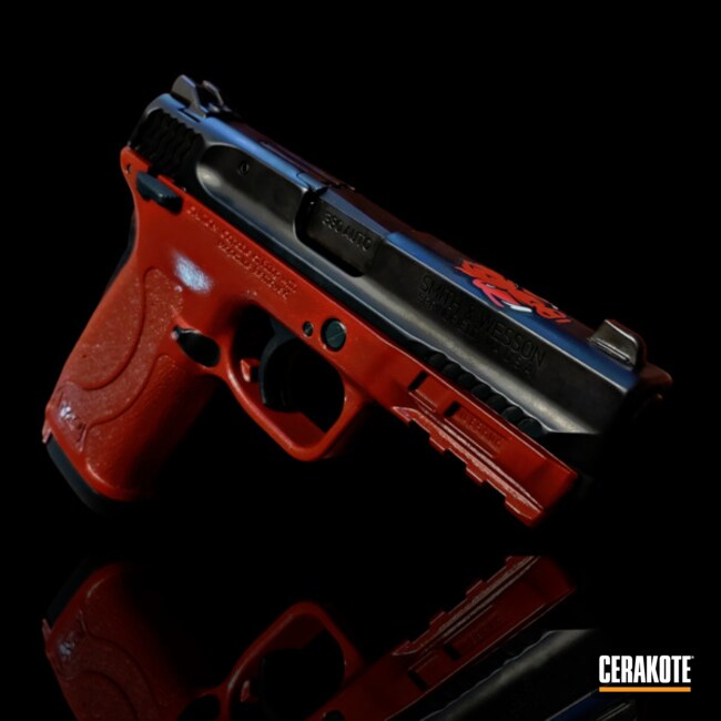 Crimson, Stormtrooper White, High Gloss Armor Clear And Graphite Black Smith & Wesson
