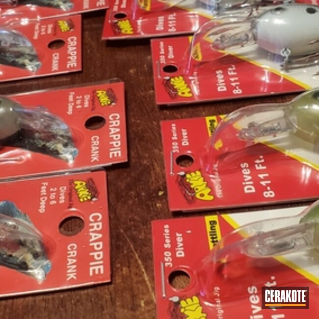 Cerakoted High Gloss Ceramic Clear Fishing Lures