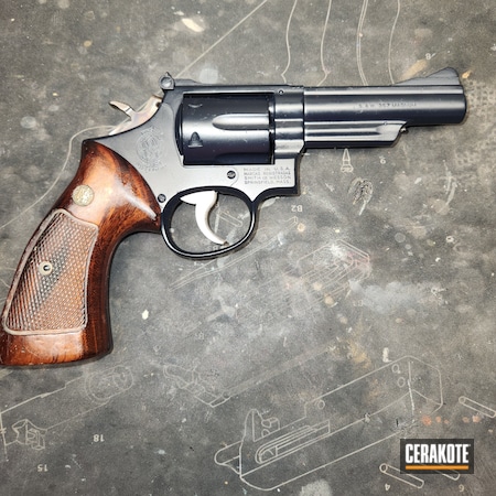 Powder Coating: Smith & Wesson,S.H.O.T,SOCOM BLUE  H-245,Revolver,Restoration