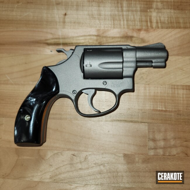 Cerakoted: S.H.O.T,Smith & Wesson,Revolver,Stainless H-152,Restoration