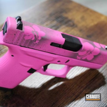 Gun Metal Grey And Prison Pink Pistol