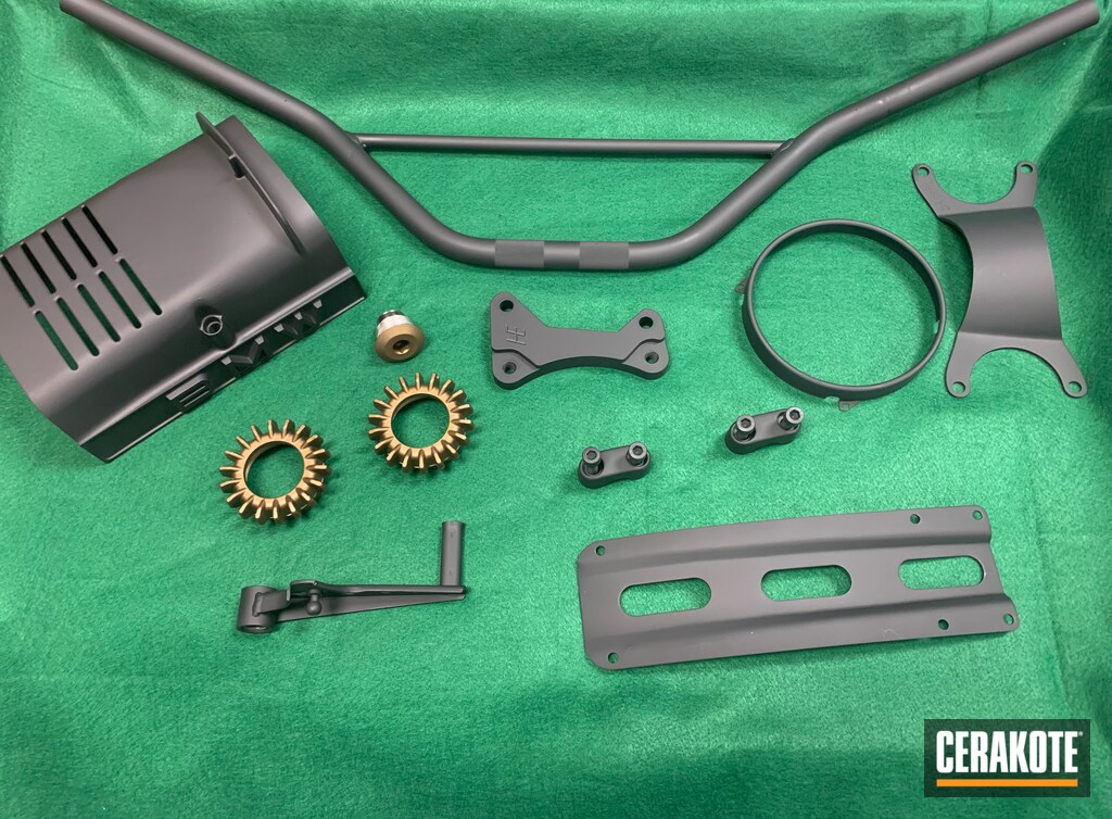 BMW Motorcycle parts | Cerakote