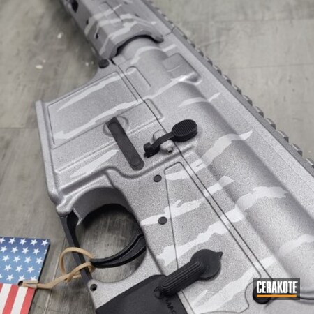 Powder Coating: Graphite Black H-146,Tiger Stripes,AR Rifle,S.H.O.T,Shimmer Aluminum H-158