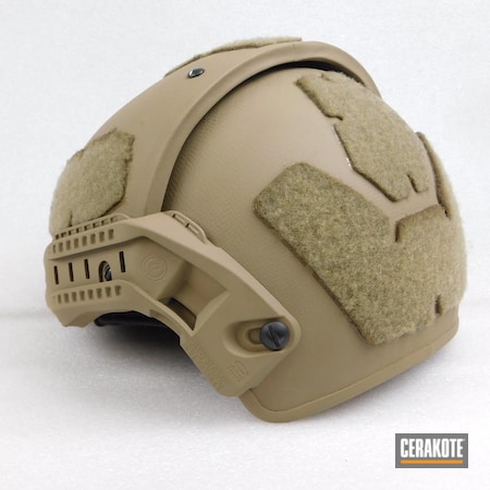 Powder Coating: S.H.O.T,Helmet,Air Frame,Crye Precision,Gen II Coyote Tan HIR-235