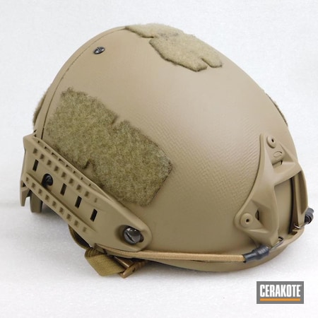 Powder Coating: S.H.O.T,Helmet,Air Frame,Crye Precision,Gen II Coyote Tan HIR-235