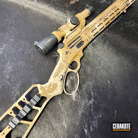 Powder Coating: Chocolate Brown H-258,Marlin,Cerakotechick,S.H.O.T,Midwest Industry,DESERT SAND H-199,MultiCam,45-70,Flat Dark Earth H-265,Lever Action,1895,MAGPUL® FLAT DARK EARTH H-267