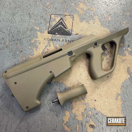 Powder Coating: FDE,Rifle Stock,Steyr Aug,Tactical,S.H.O.T,MagPul,Hunting Rifle,Stock,Grips,Gifts,Foregrip,Rifle,Magpul FDE,Gift Idea for Men,Hunting,Buttstock,Steyr,Tactical Rifle,Gift Ideas,Gift,AUG,MAGPUL® FLAT DARK EARTH H-267,Grip