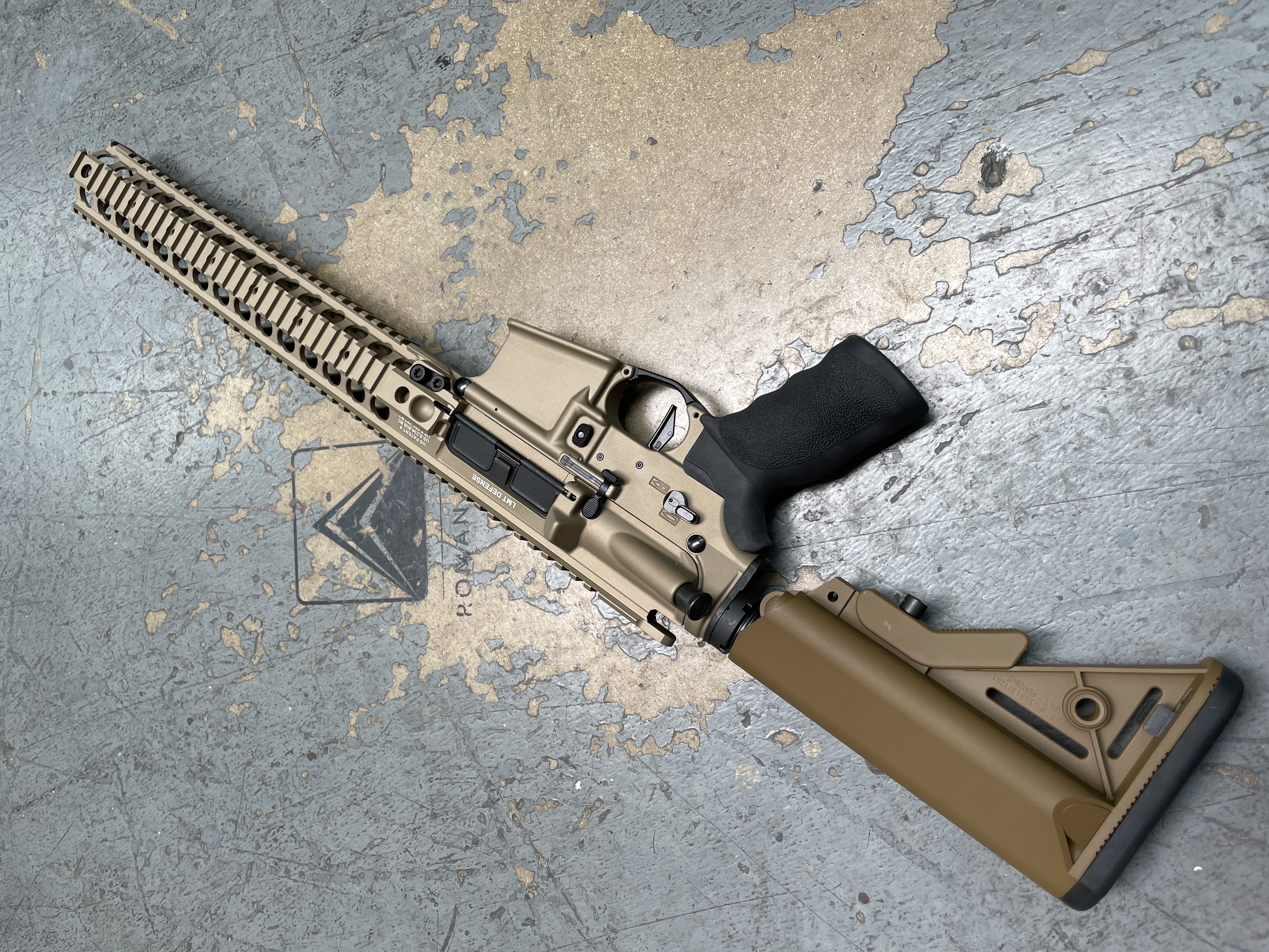 Tactical Rifle finished in FDE | Cerakote