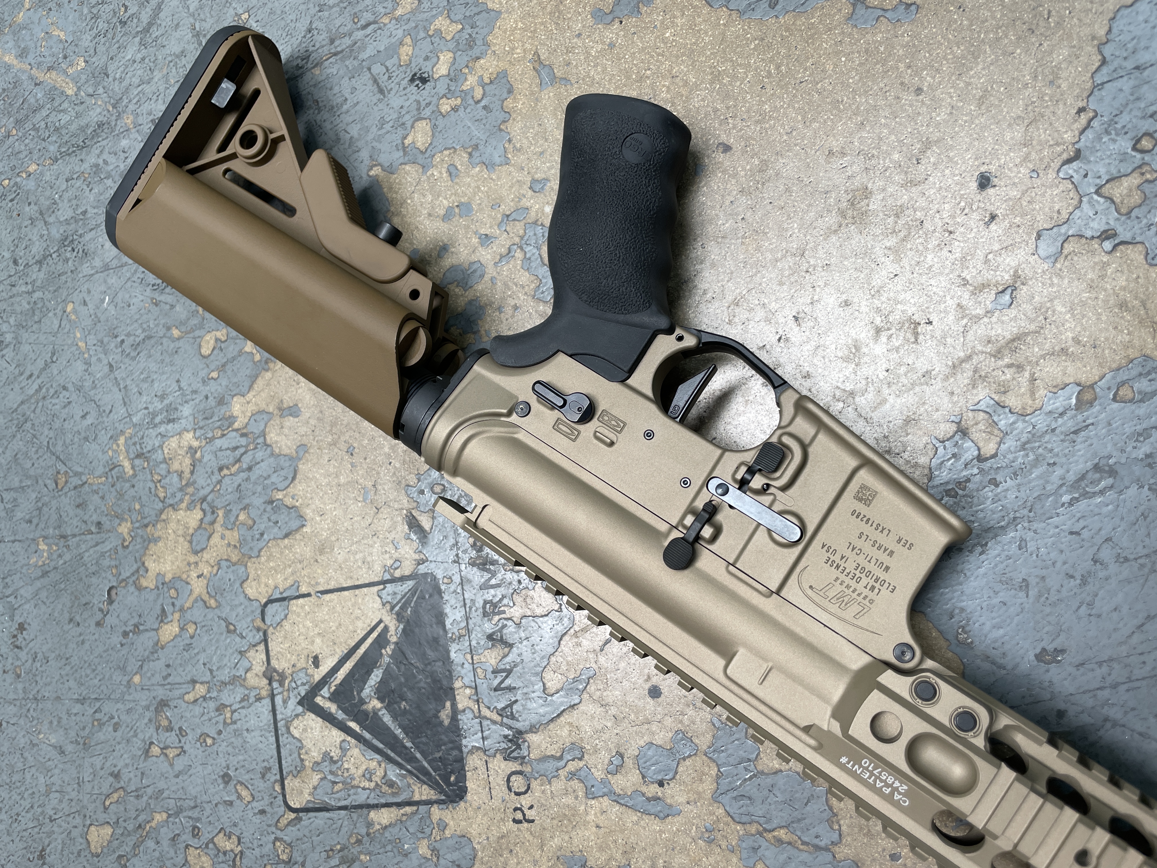 Tactical Rifle finished in FDE | Cerakote