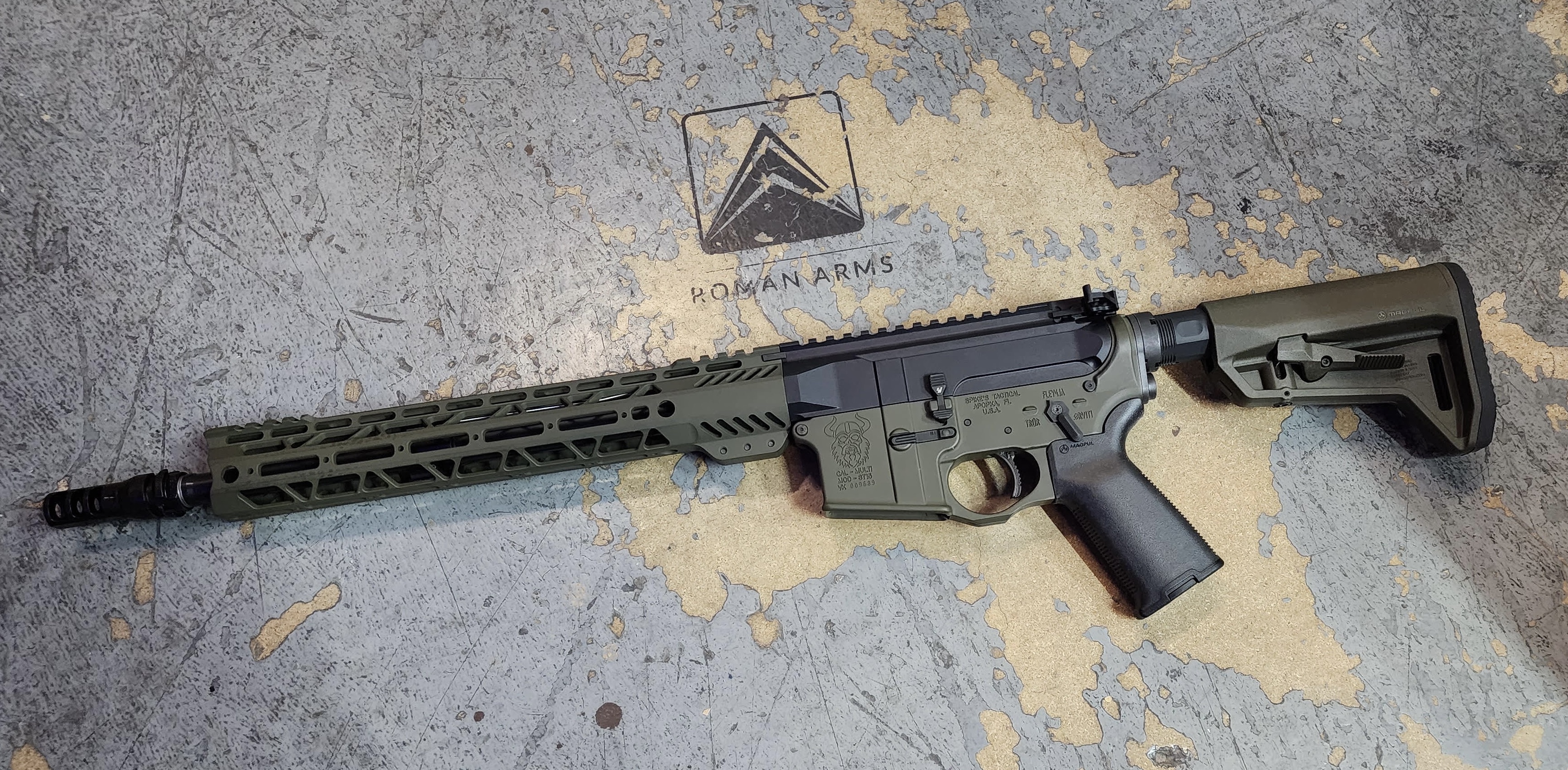 AR Custom Build done in H-232 | Cerakote