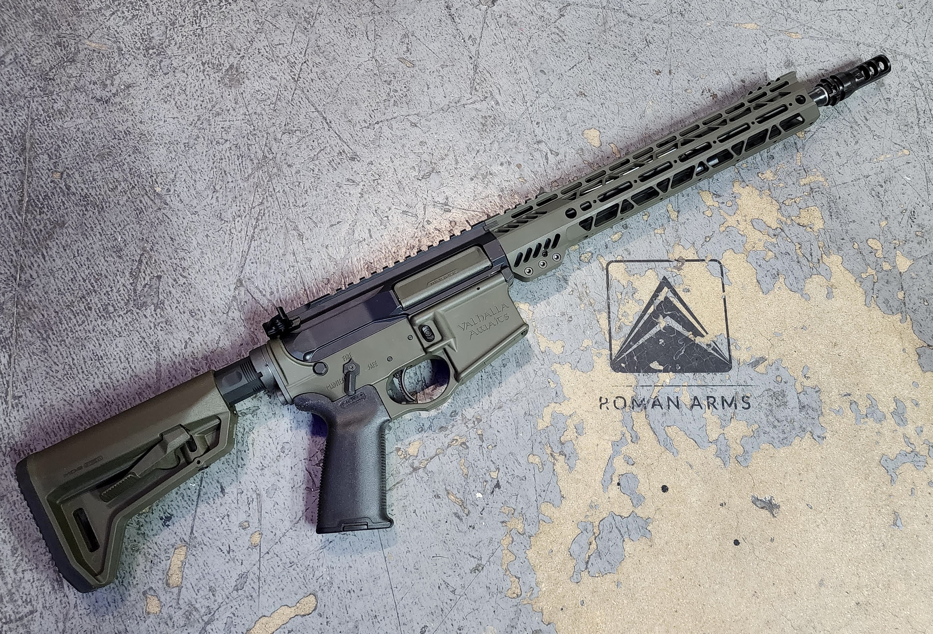 AR Custom Build done in H-232 | Cerakote