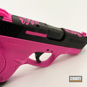 Pink And Black Floral Smith And Wesson
