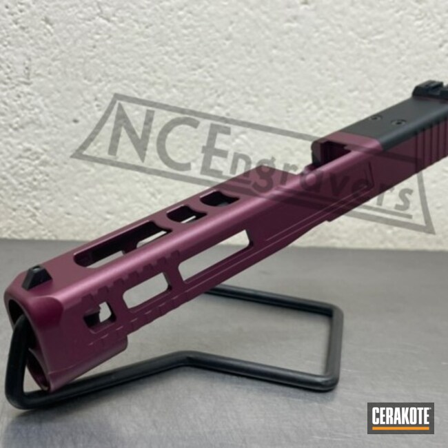 Custom G34 Done By Ncengravers. Colored In Black Cherry H-319
