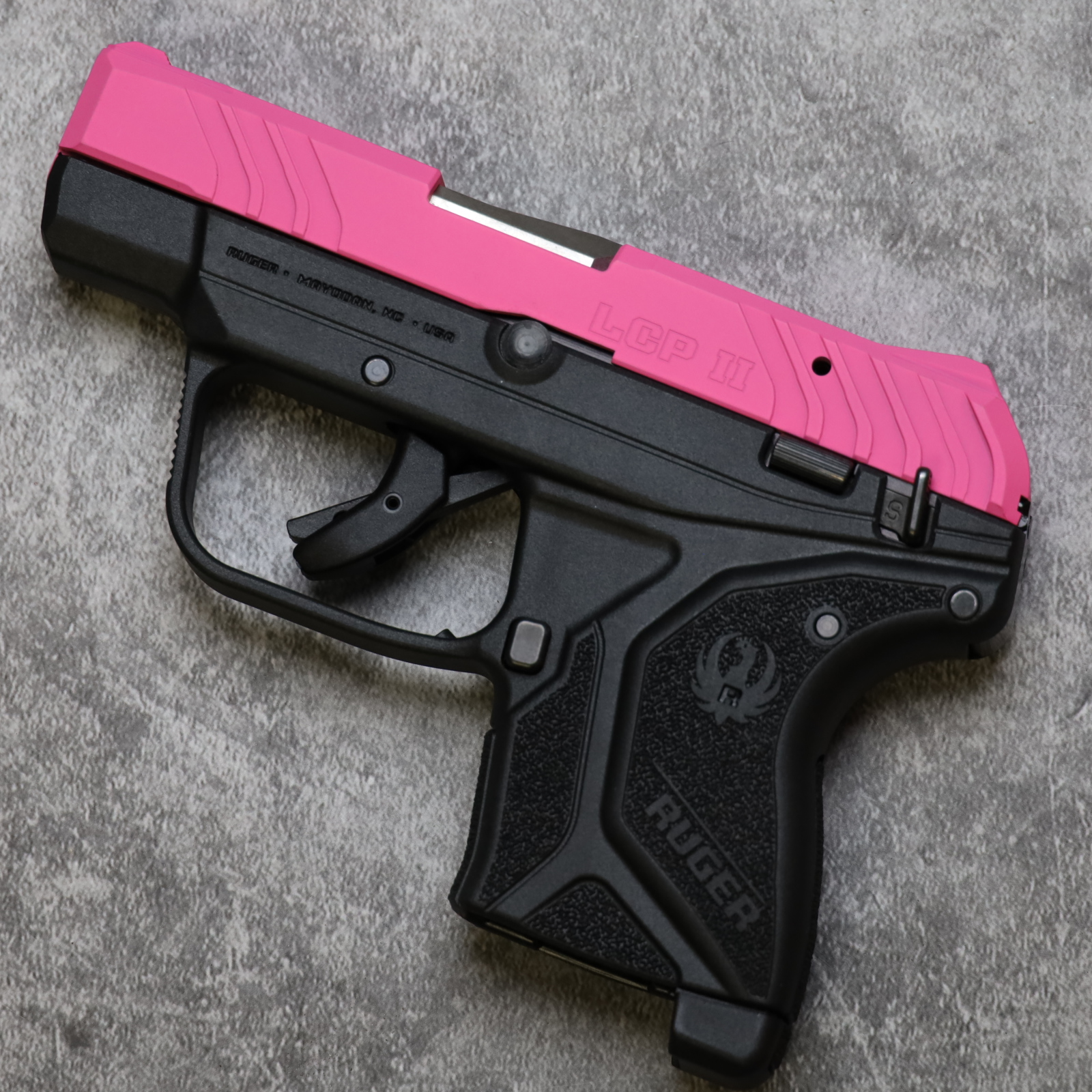 Pink Ruger Lcp Ruger Lpc II with Prison Pink | Cerakote