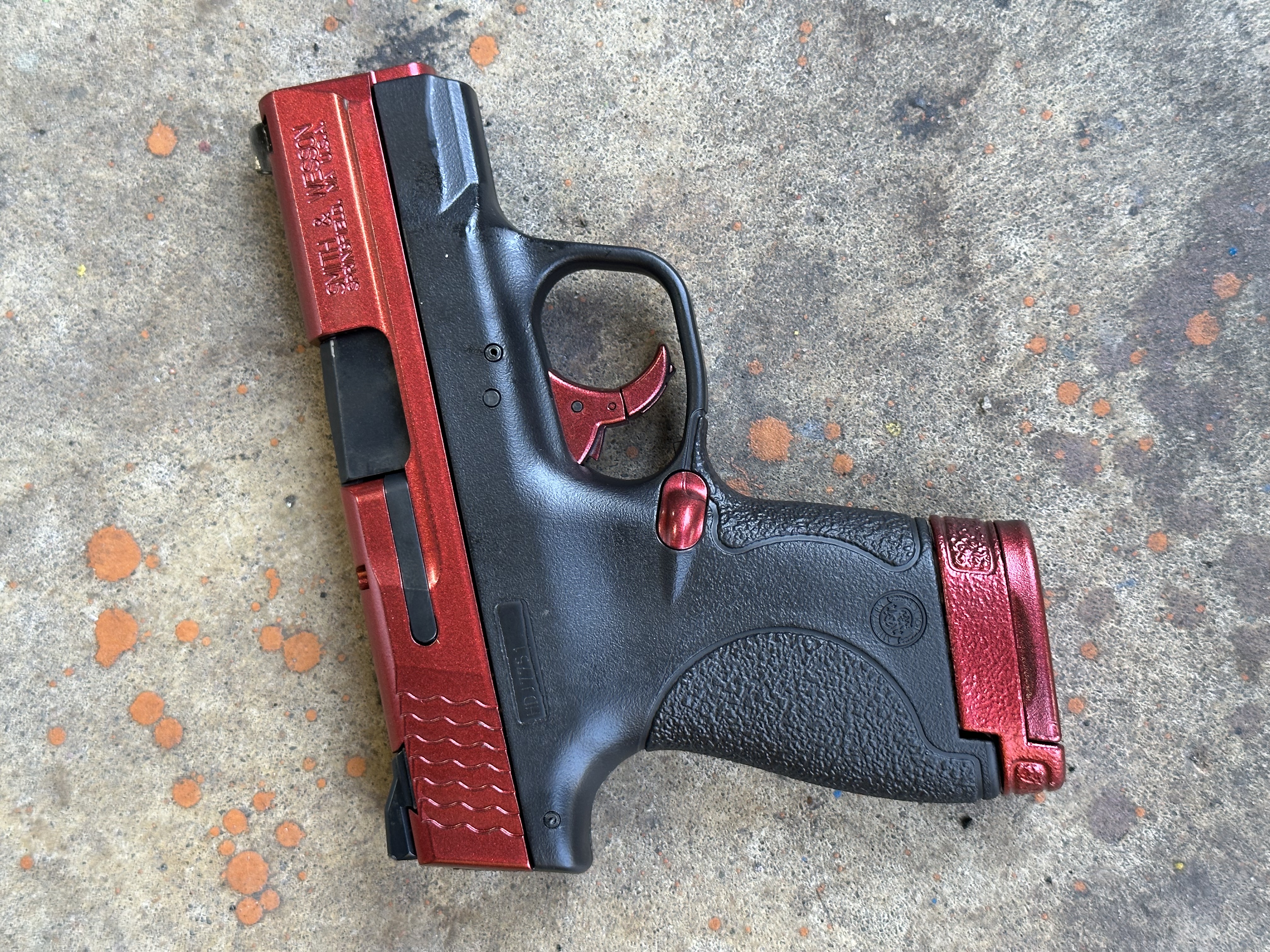 Red Graphite Names Custom Red and Graphite Black | Cerakote