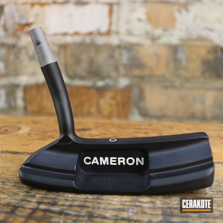 Powder Coating: Putters,Bright White H-140,Golf Putters,Golf,Scotty Cameron,Custom Putter,Armor Black H-190,Scotty Cameron Putter,Putter