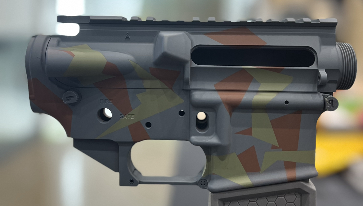 Ar Builders Set In Splinter Camo coated with a Jesse James Cold War ...