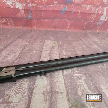 Cerakoted Blackout Double Barrel Shotgun