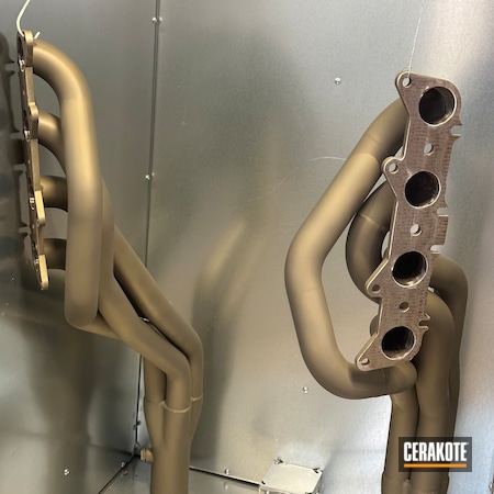 Powder Coating: PISTON COAT (Oven Cure) V-136,Ford Mustang,V8 Headers,Mustang,Headers,Ford