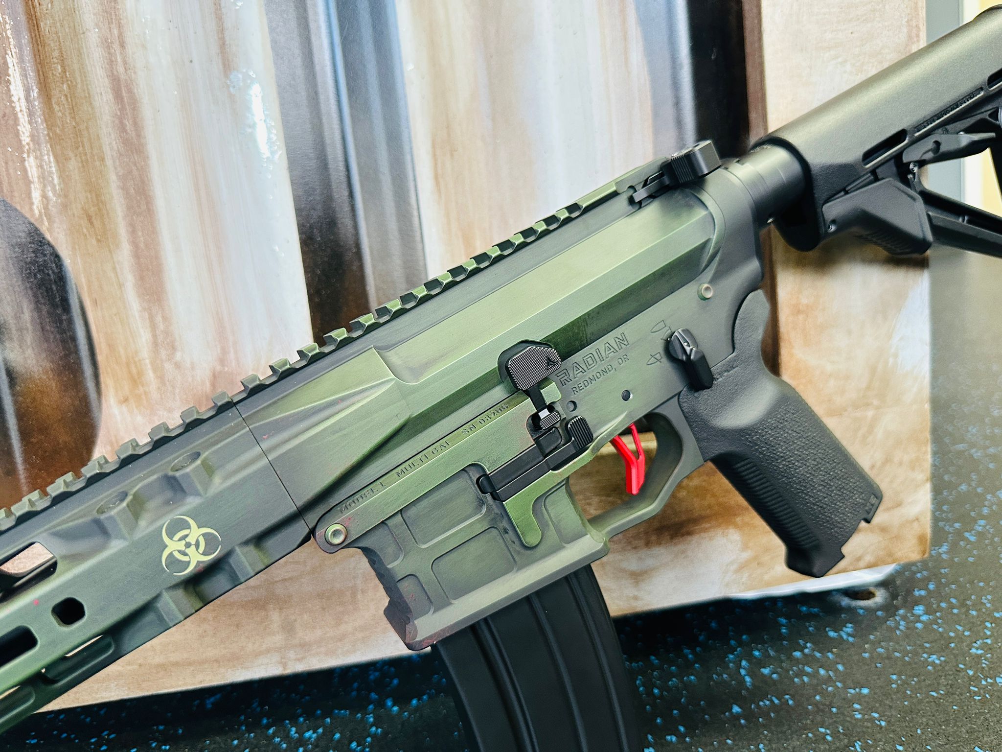 Apocalypse Zombie Themed Rifle | CERAKOTE®