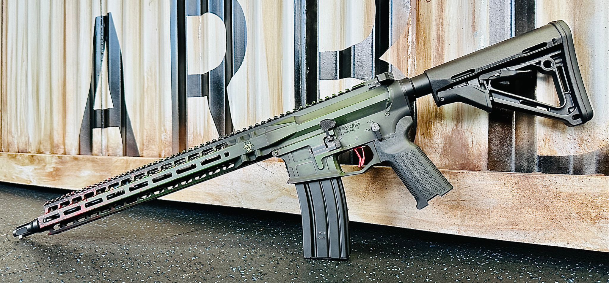 Apocalypse Zombie Themed Rifle | CERAKOTE®