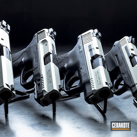 Powder Coating: Smith & Wesson,Black,S.H.O.T,Revolver,Shimmer Aluminum H-158,Silver,Semi-Auto