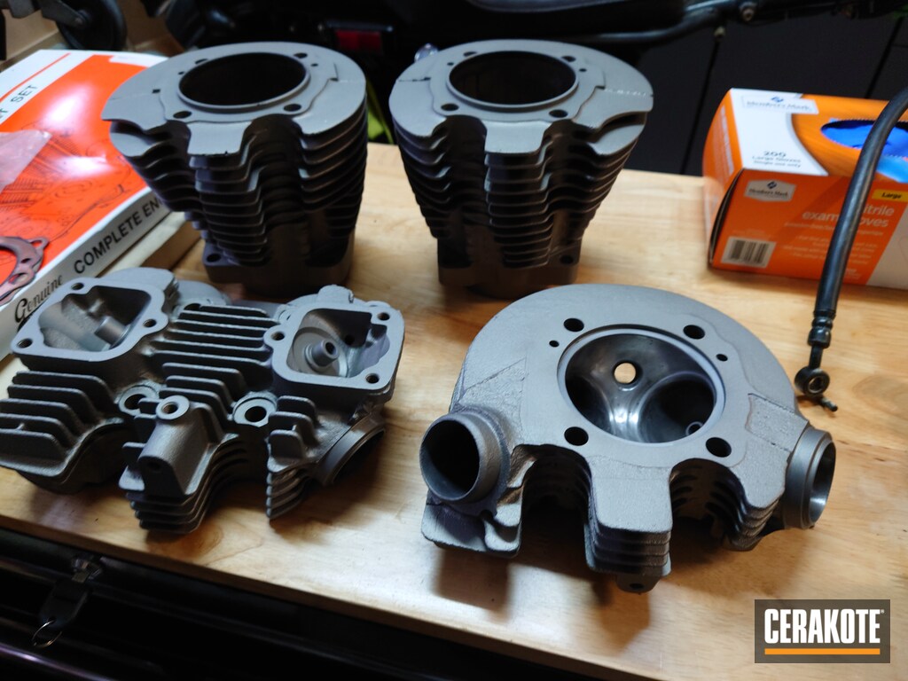 Ironhead Sportster engine parts CERAKOTE®