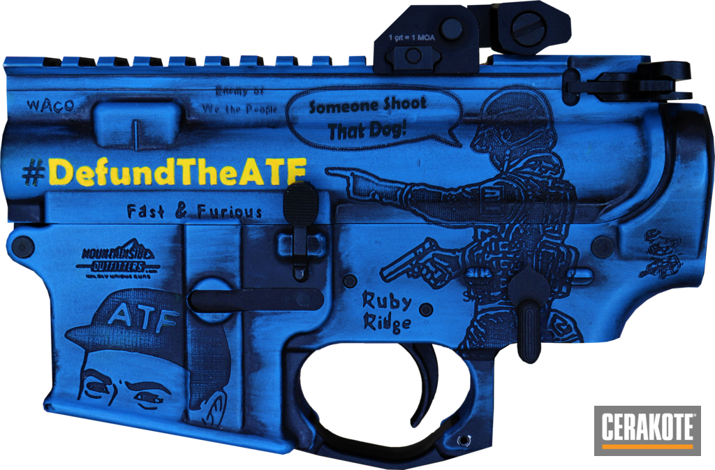 Cerakote Defund The Atf Ar Build Cerakote