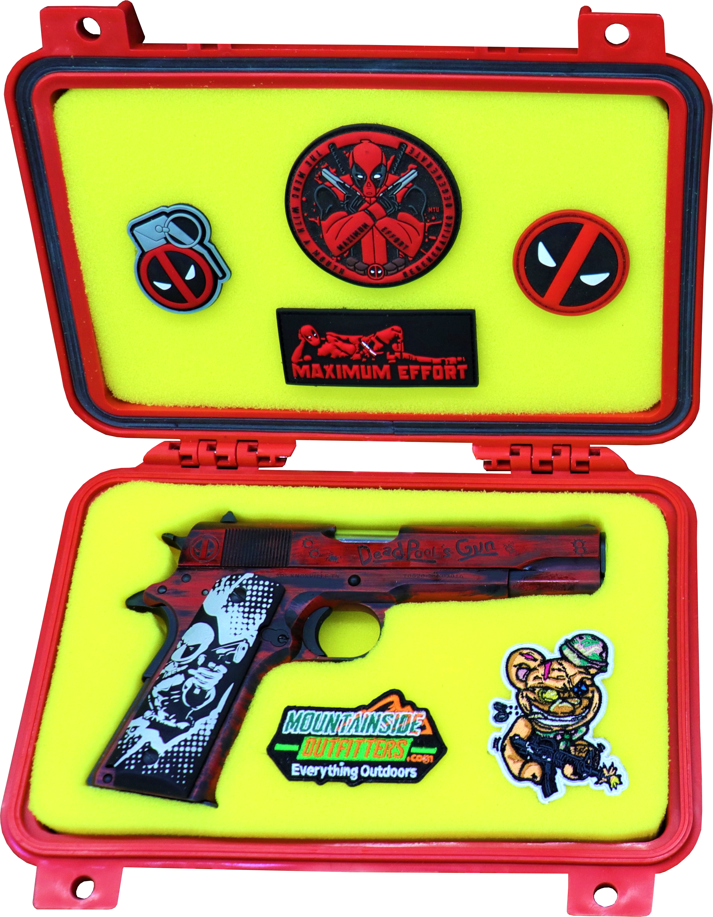 Deadpool 1911 using H-167 and H-146 | Cerakote