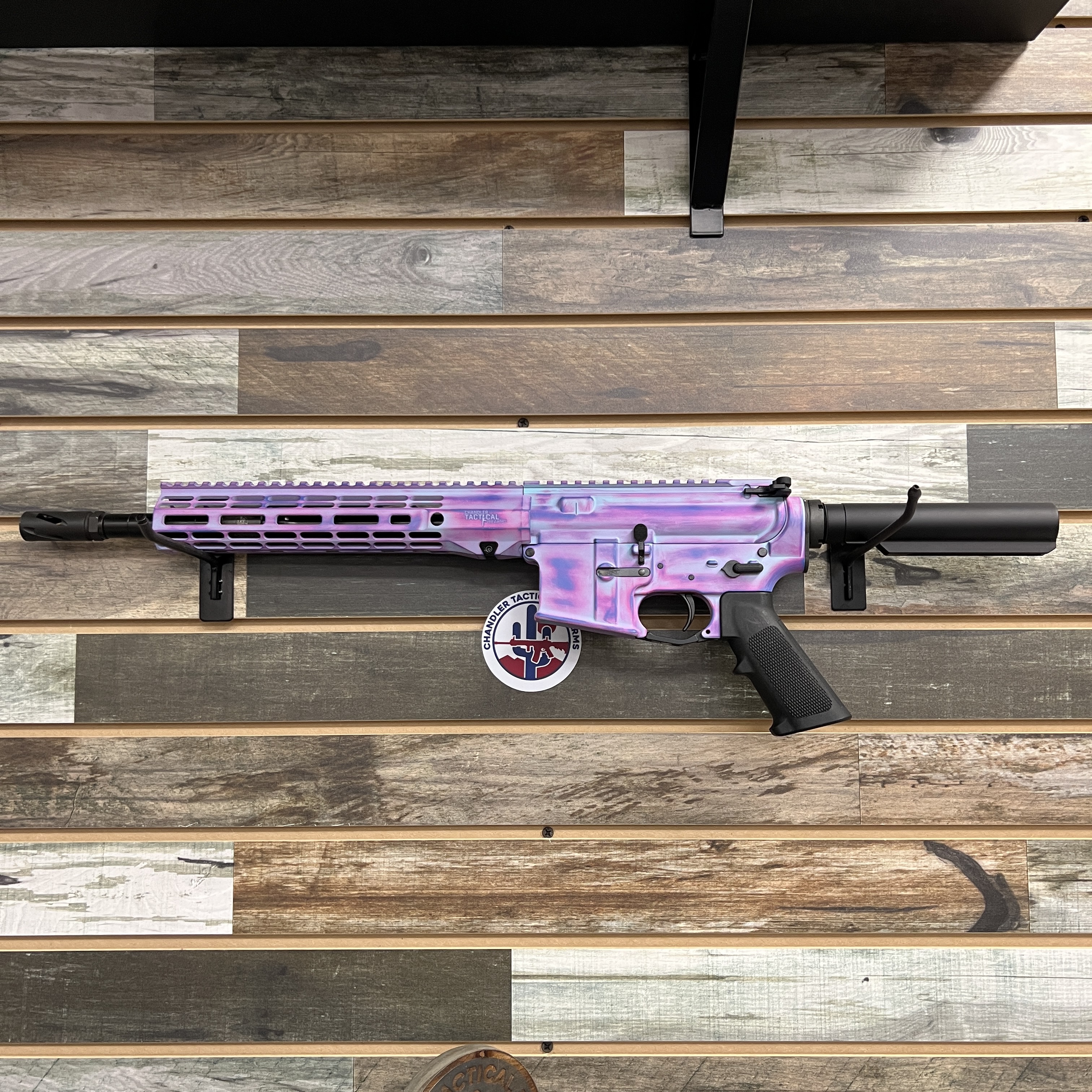 AR Rifle finished with H-141, H-175 and H-217 | Cerakote