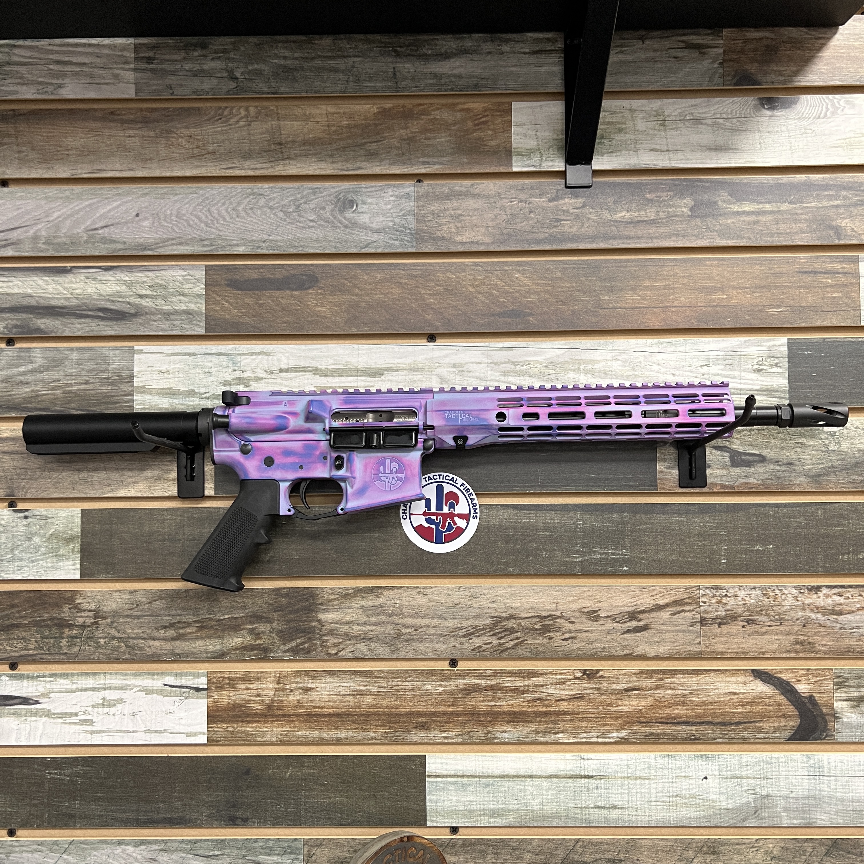 AR Rifle finished with H-141, H-175 and H-217 | Cerakote