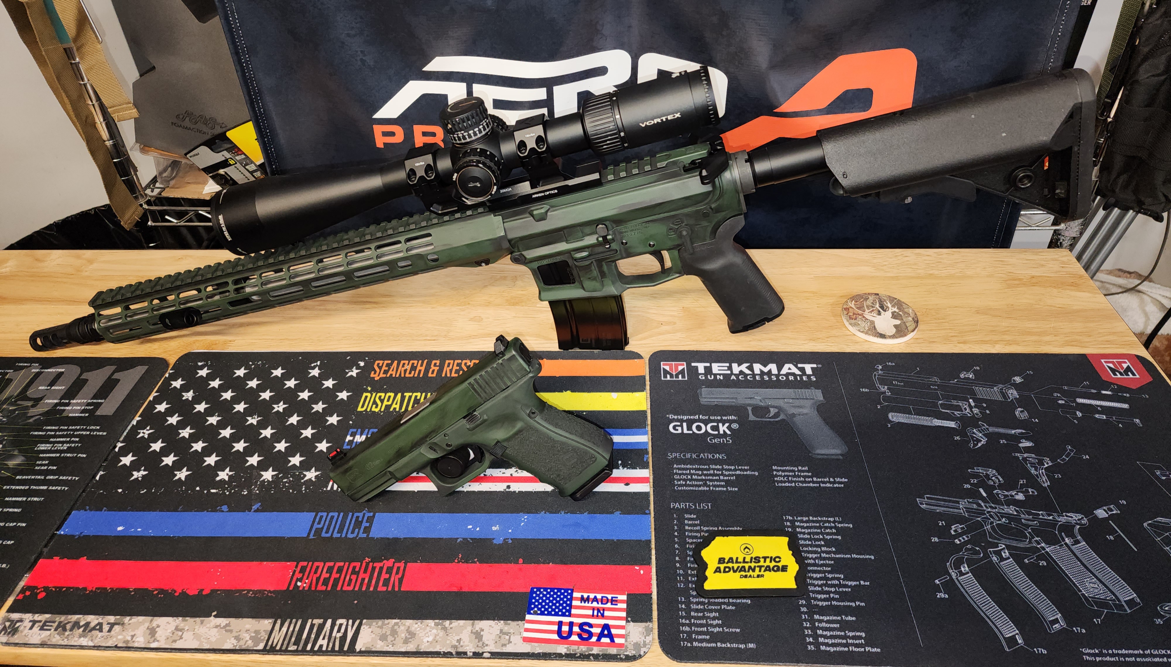 Ar and Pistol with H-400, H-146 and Hir-146 | Cerakote