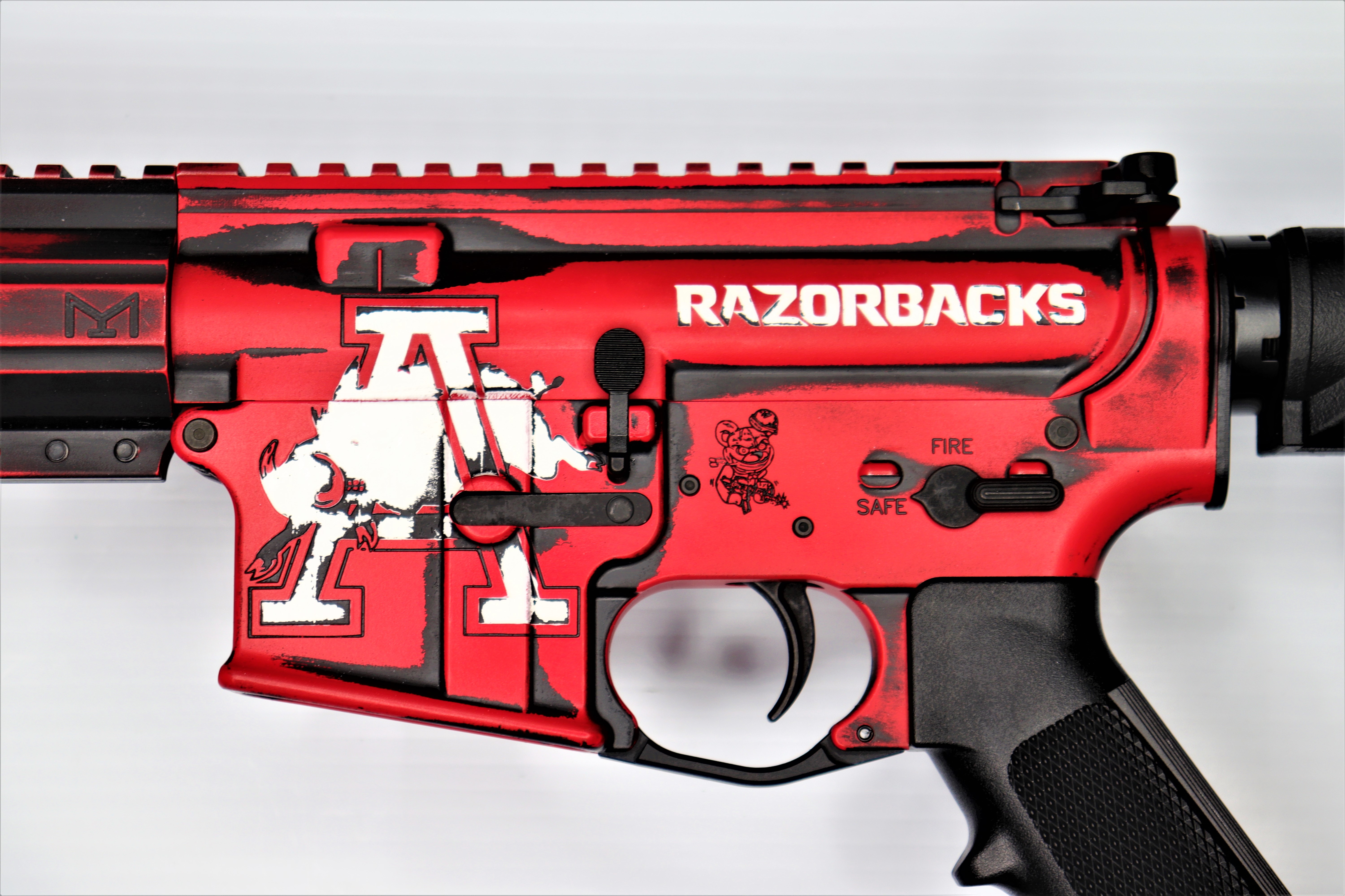 Razorback Rust Color Arkansas Razorbacks | Cerakote