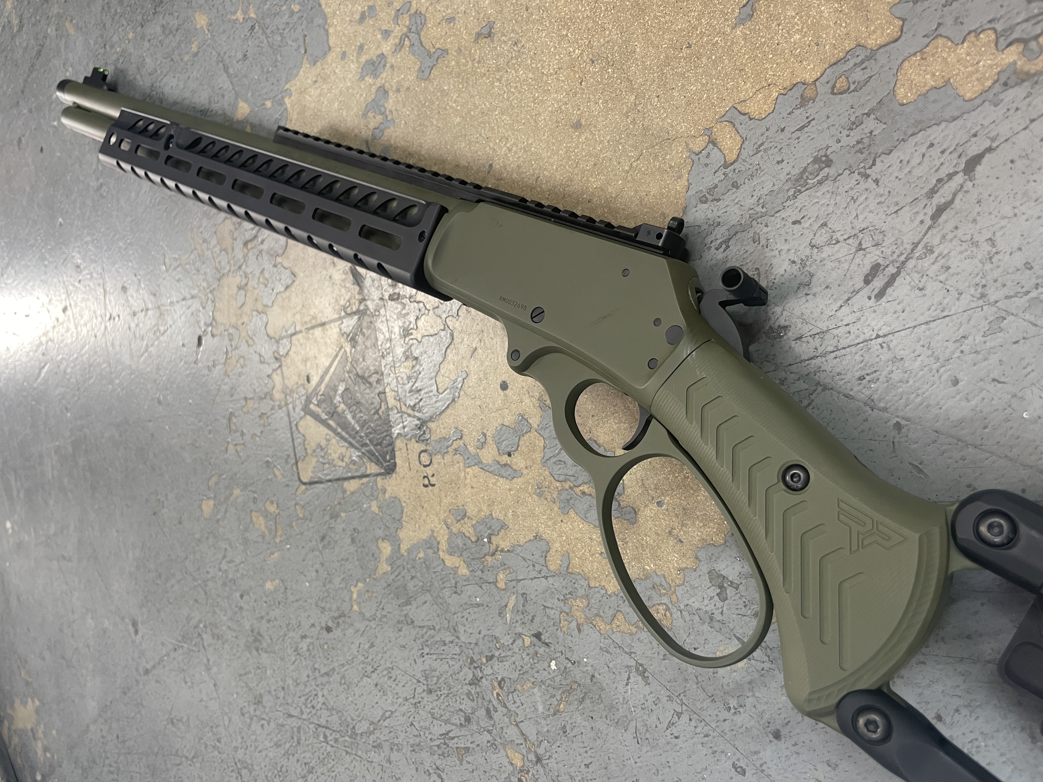 Marlin Thread Marlin finished in a Armor Black, Sniper Green and Graphite Black ...