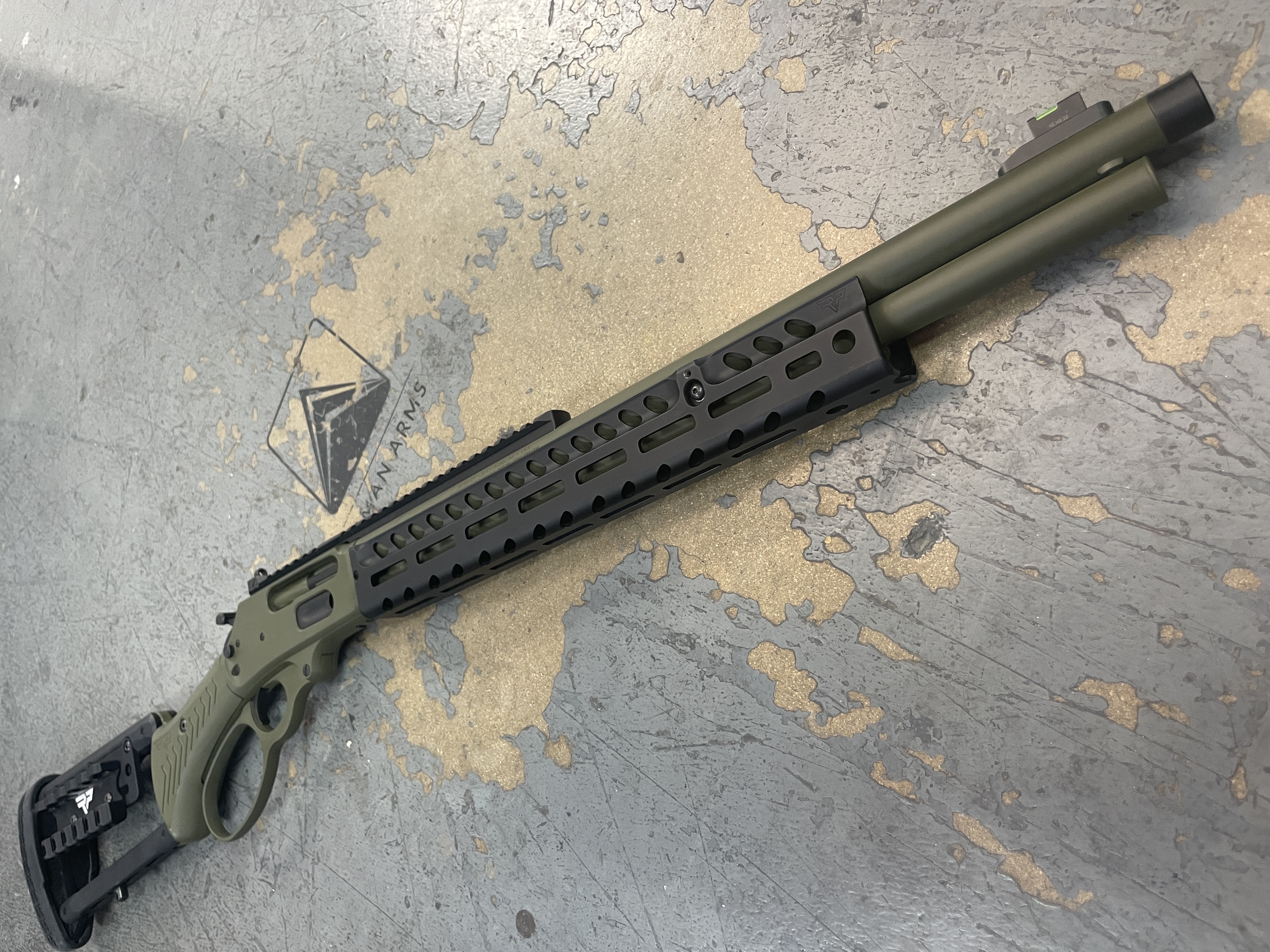 Marlin Thread Marlin finished in a Armor Black, Sniper Green and Graphite Black ...