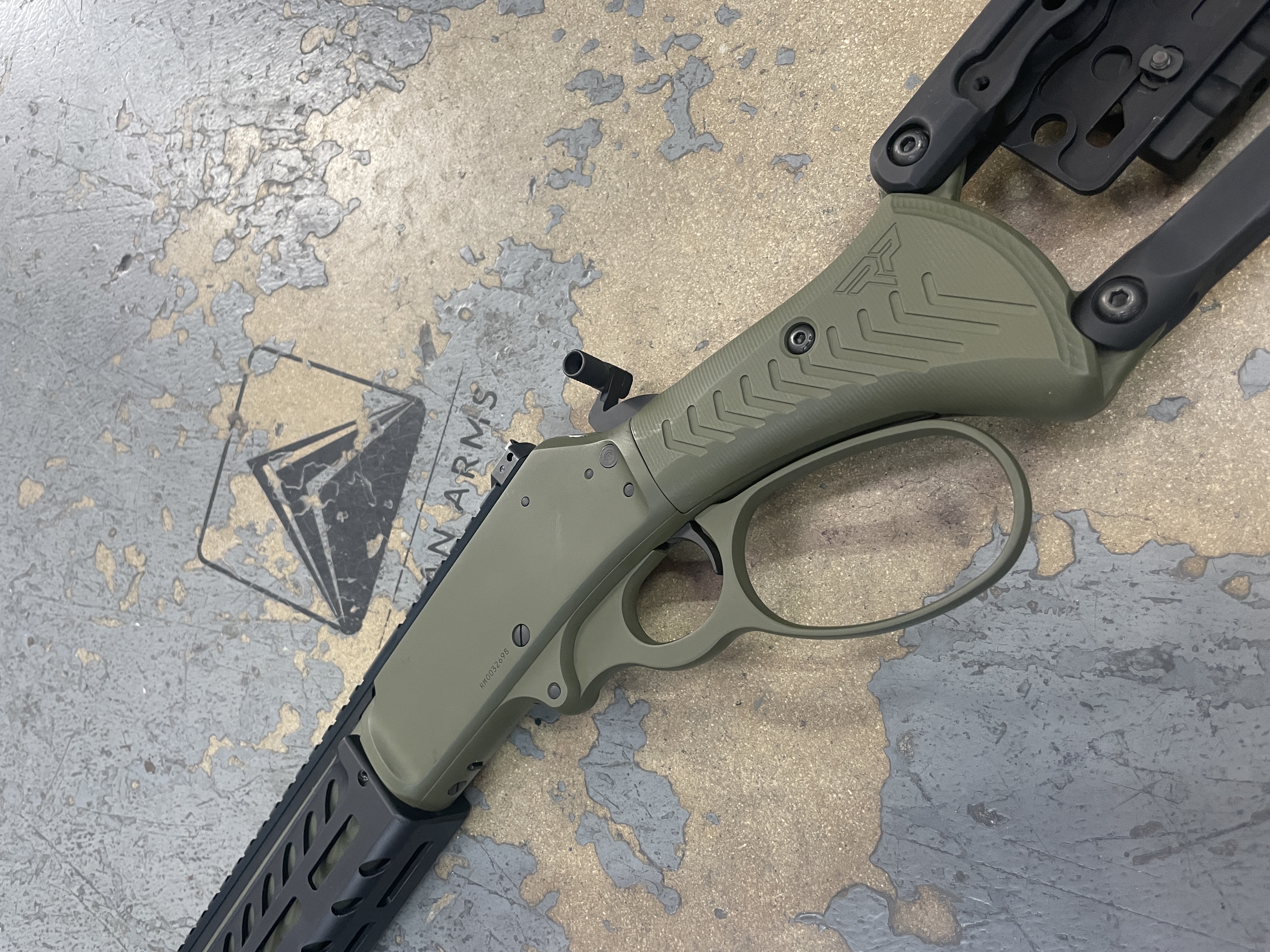 Marlin Thread Marlin finished in a Armor Black, Sniper Green and Graphite Black ...