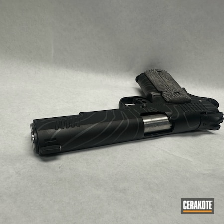 Powder Coating: Graphite Black H-146,Kimber,S.H.O.T,Pistol,PLATINUM GREY H-337,Kimber 1911