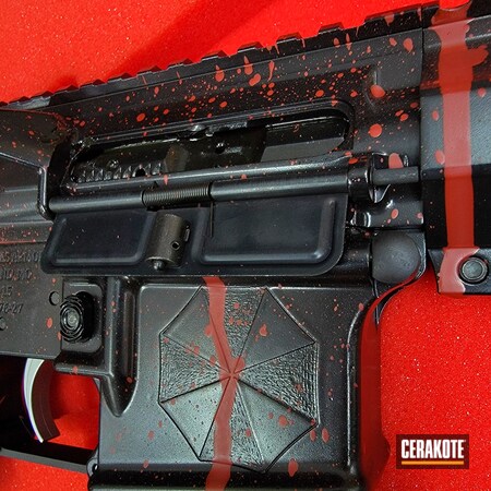 Powder Coating: Crimson H-221,Gloss Black H-109,Blood Splatter,AR-15,Wrenches,Custom