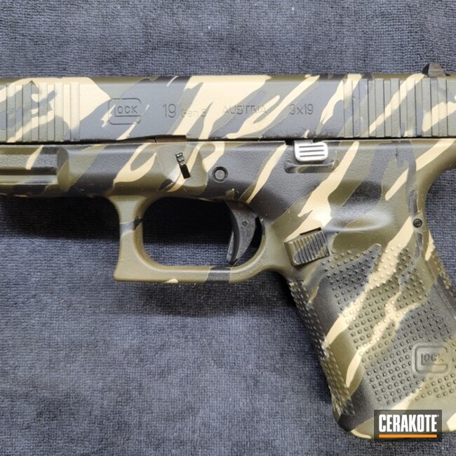 Glock Tiger Stripe Cerakote