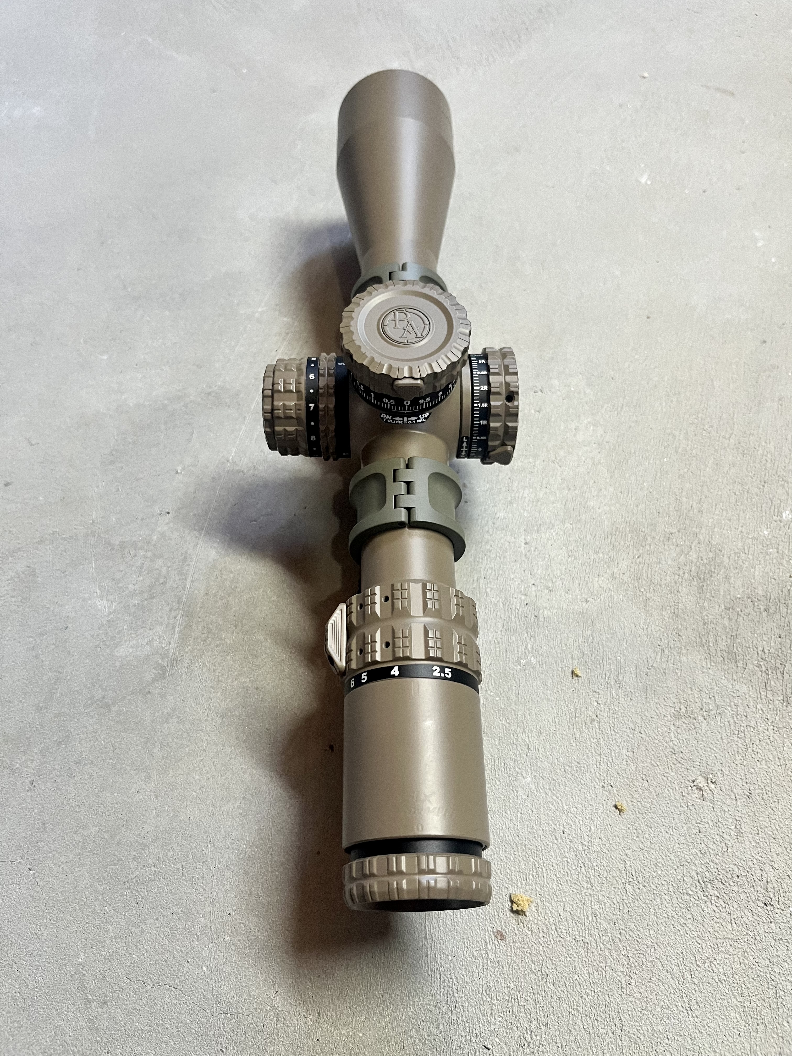 Valor Riflewerks Scalarworks Mount in a Magpul® Foliage Green and Magpul® FDE Finish ...