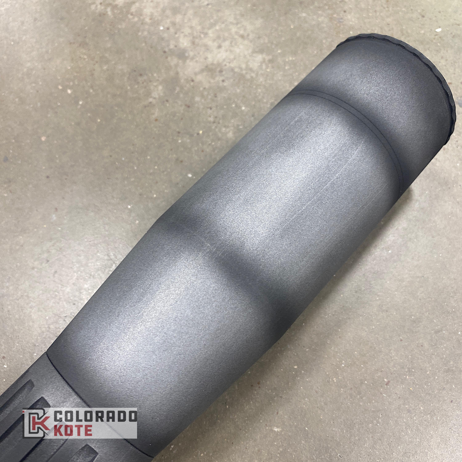 Valdada Scope in Distressed H-151 Satin Aluminum and H-146 Graphite ...