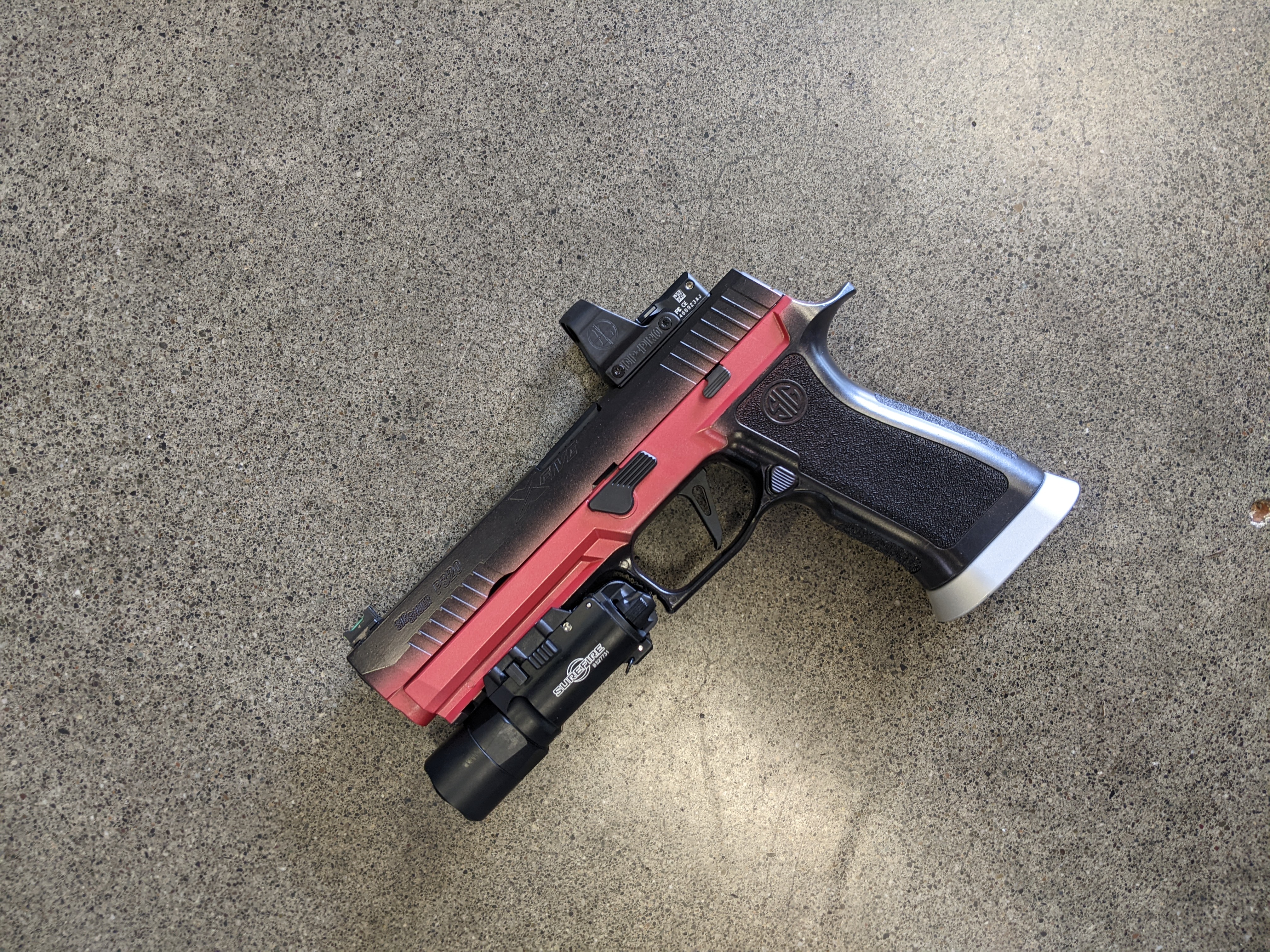 Deadpool P320 X-Five Legion | Cerakote