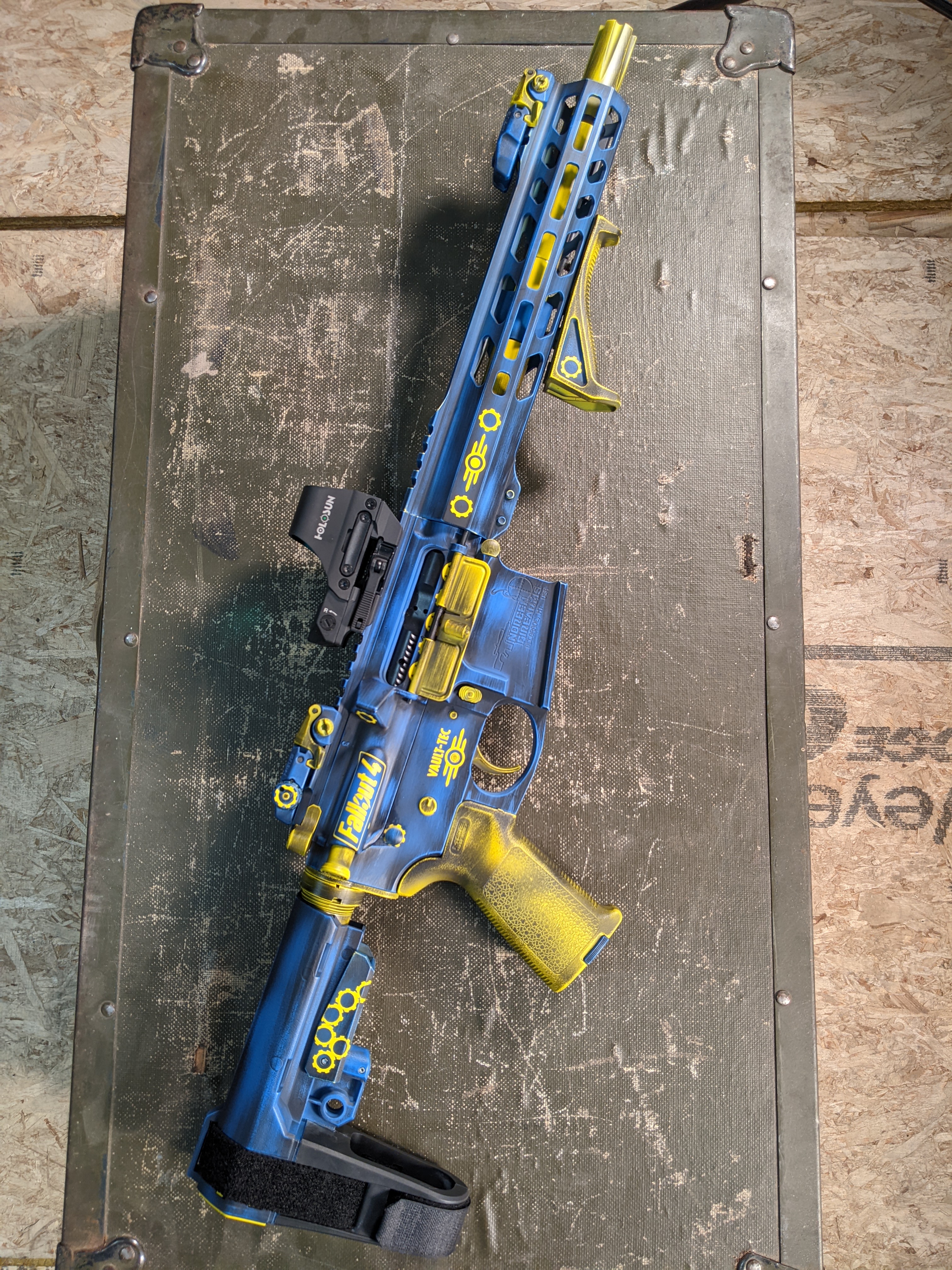 Fallout 4 inspired gun | Cerakote