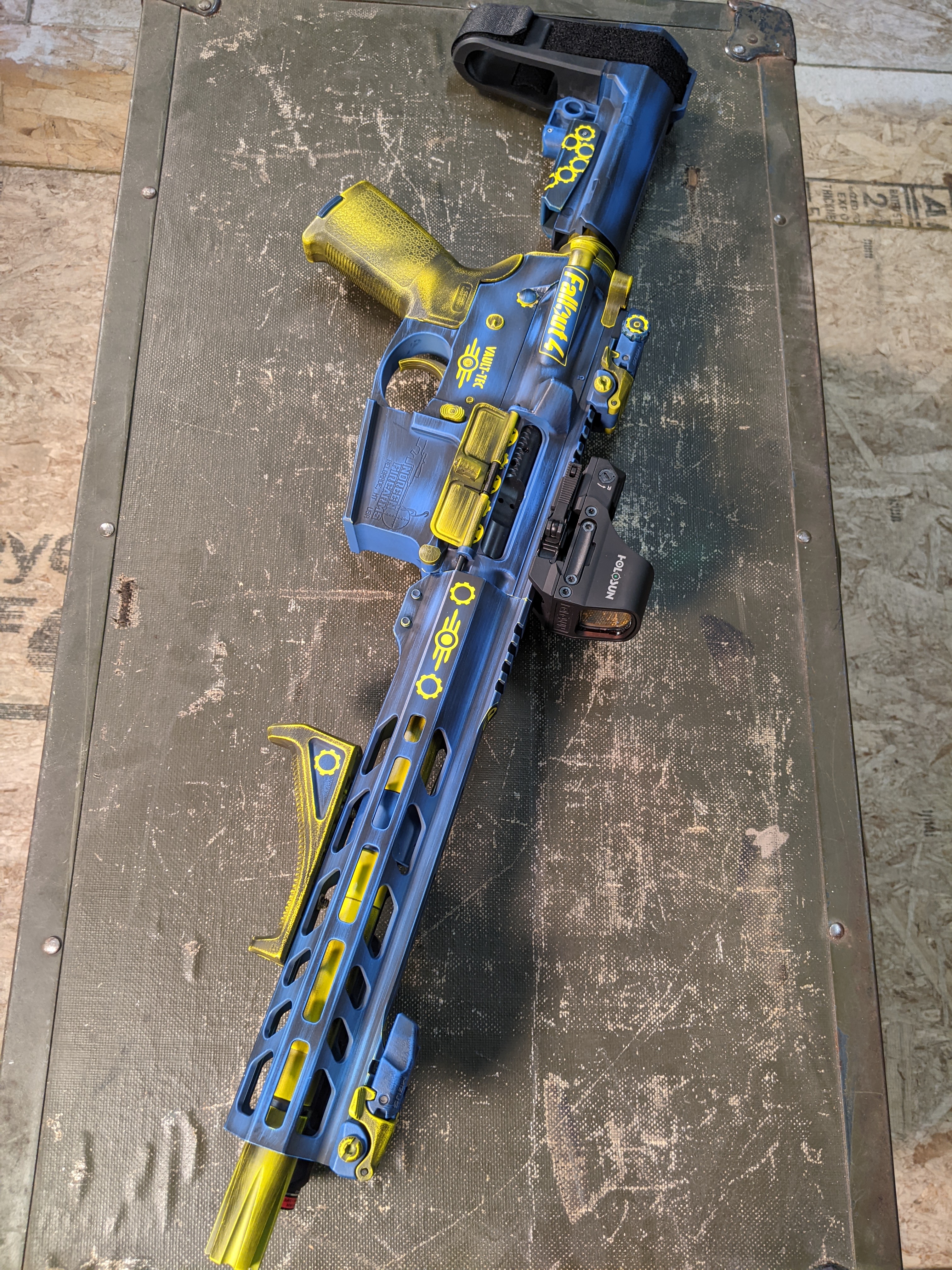 Fallout 4 inspired gun | Cerakote