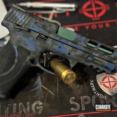 Powder Coating: Smith & Wesson M&P,Smith & Wesson,Laser Cuts,Navy,Tungsten H-237,MATTE ARMOR CLEAR H-301,Graphite Black H-146,Stone Grey H-262,NRA Blue H-171,Navy Seal,United States Navy,Digital Camo,Gun Candy Stingray,MultiCam Navy
