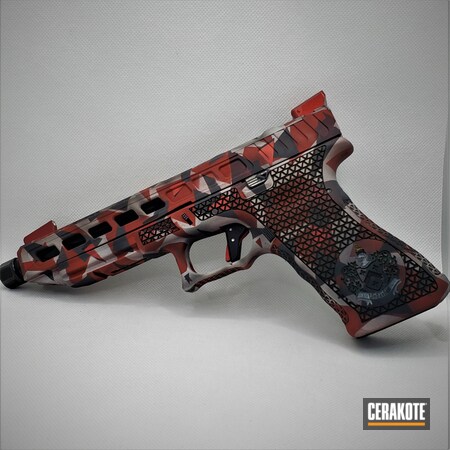 Powder Coating: Laser Engrave,S.H.O.T,Gold H-122,HIGH GLOSS ARMOR CLEAR H-300,Sniper Grey H-234,FIREHOUSE RED H-216,Laser,Splinter Camo,Graphite Black H-146,Glock,Stone Grey H-262,Snow White H-136,Crushed Silver H-255,Sniper Green H-229,Laser Stippled