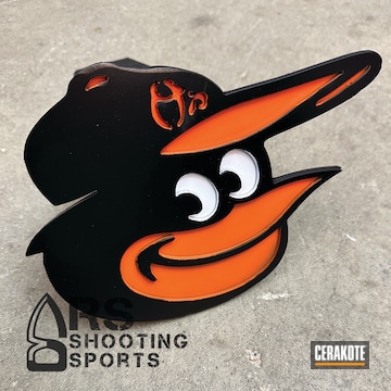 Orioles Themed Hitch Cover