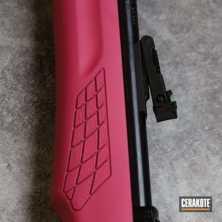 Powder Coating: S.H.O.T,SIG™ PINK H-224,.22LR,Rossi,Rossi USA,Rifle