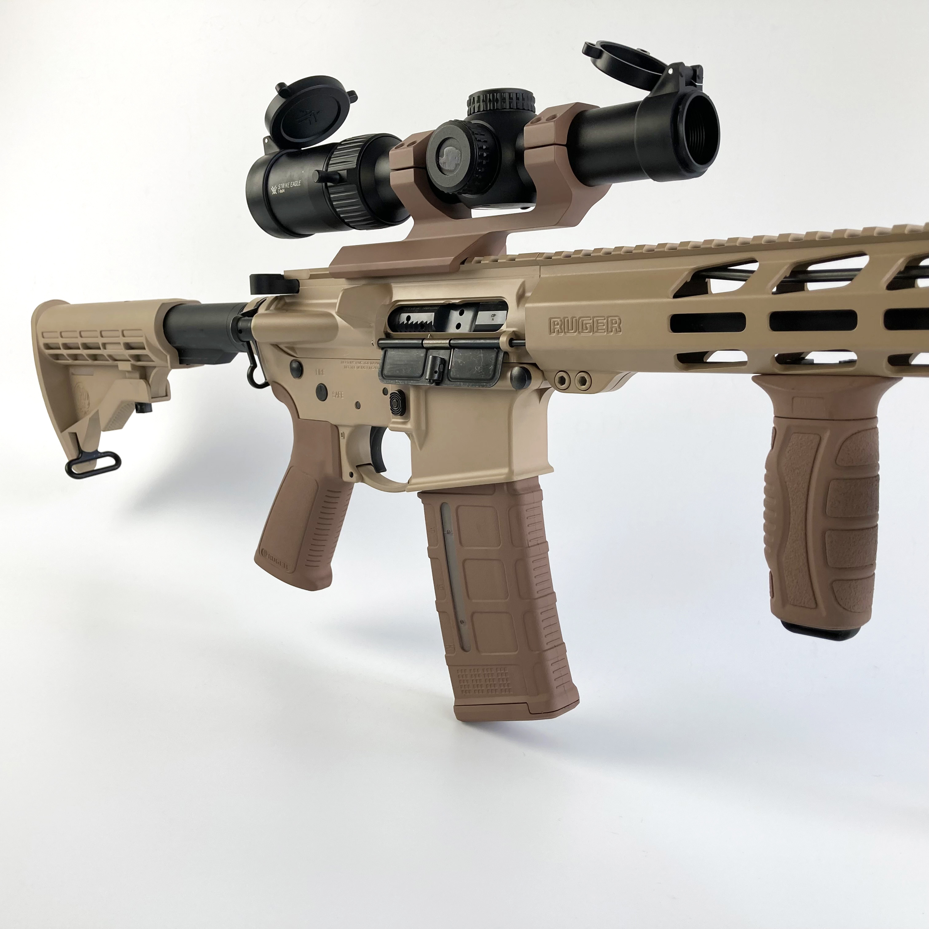 RUGER AR15 in Desert Sand, and a mix of Federal Brown / Desert Sand ...